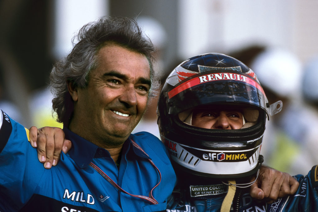 Michael Schumacher, Flavio Briatore, Pacific Grand Prix