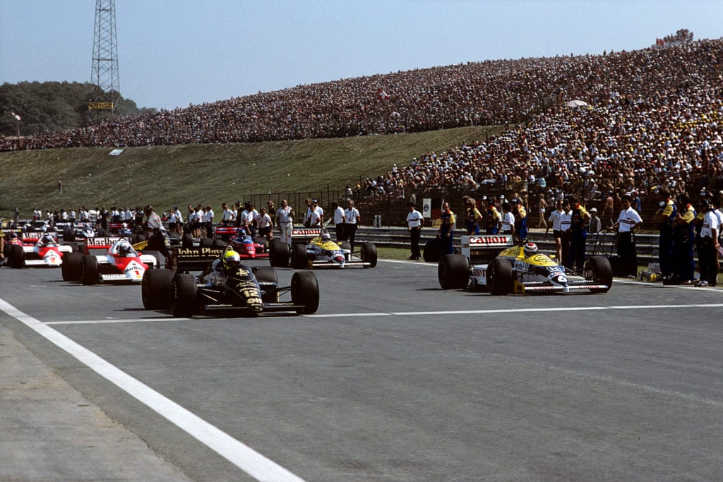 Ayrton Senna, Nelson Piquet, Grand Prix Of Hungary