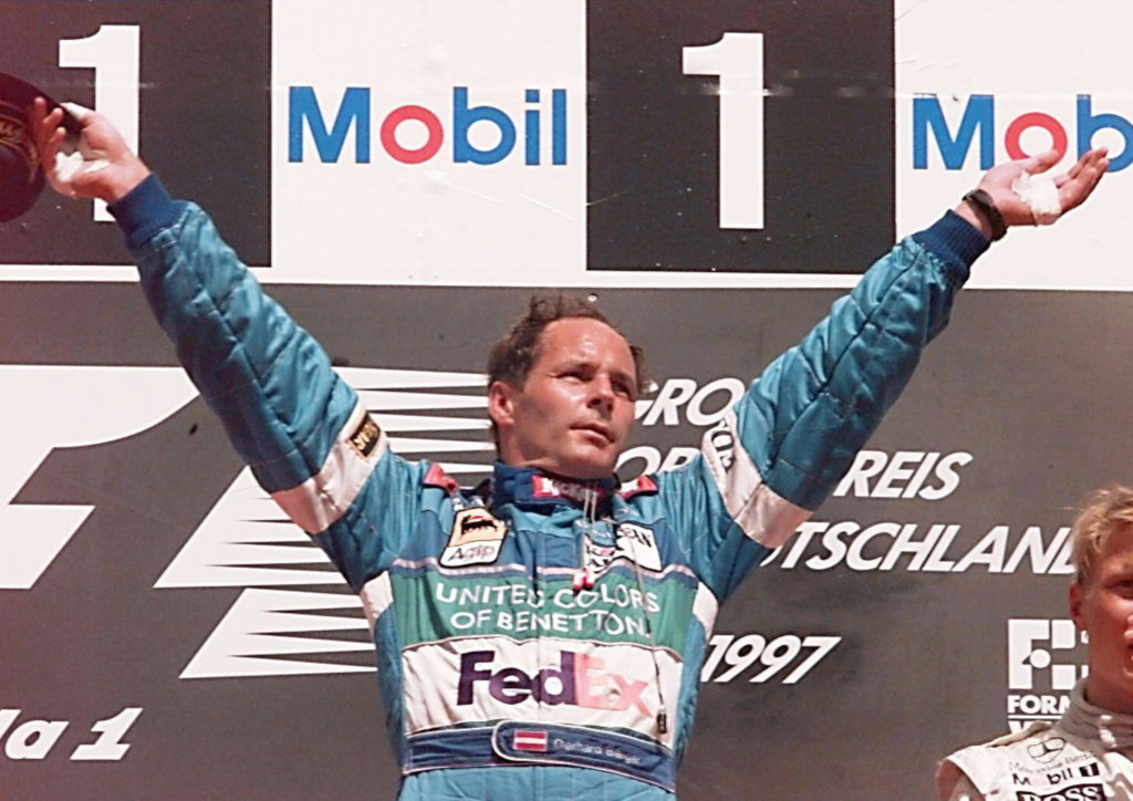 AUTO-F1-BERGER PODIUM