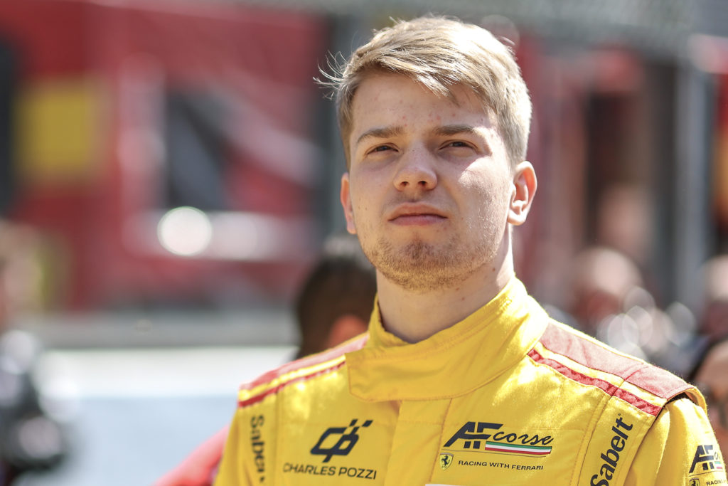 Robert Shwartzman at the Six Hours of Sa for Ferrari in WEC
