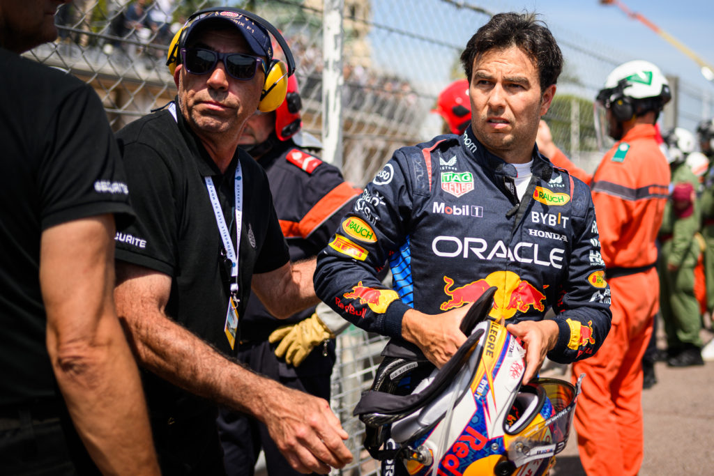 Oracle Red Bull Racing's Mexican driver Sergio Perez