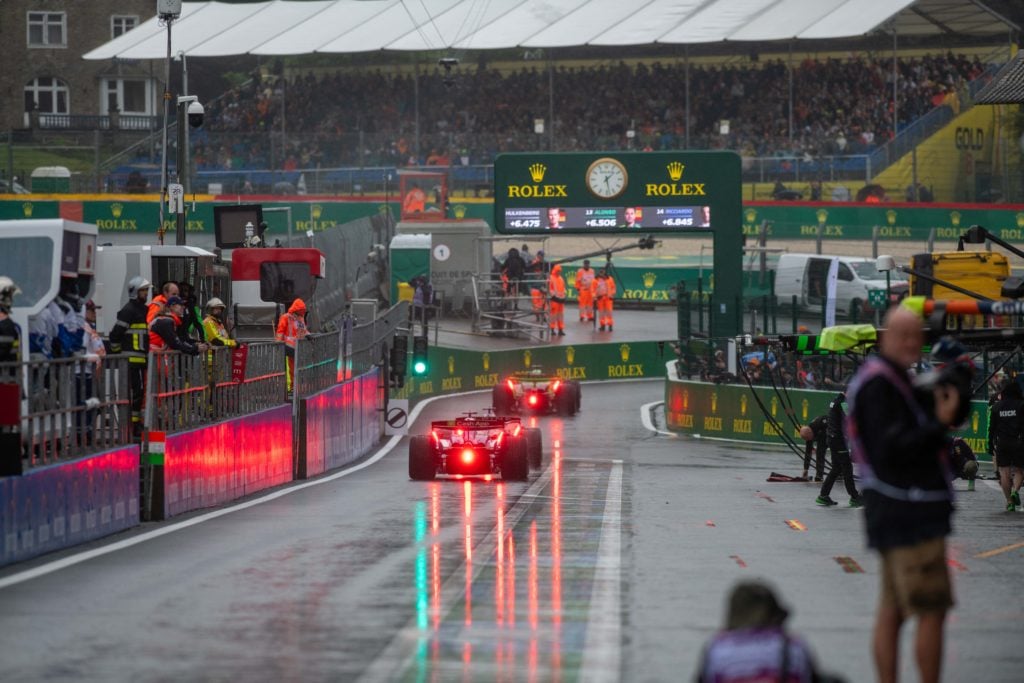 FORMULA ONE GRAND PRIX F1 OF BELGIUM SATURDAY