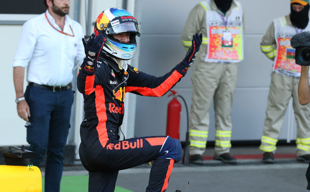 Daniel Ricciardo, formula 1 Aserbaidschan