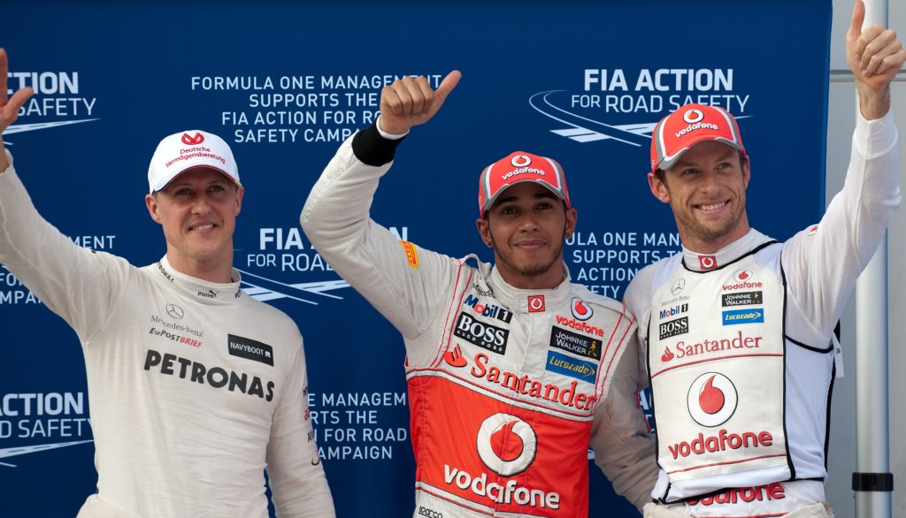 McLaren-Mercedes driver Lewis Hamilton (
