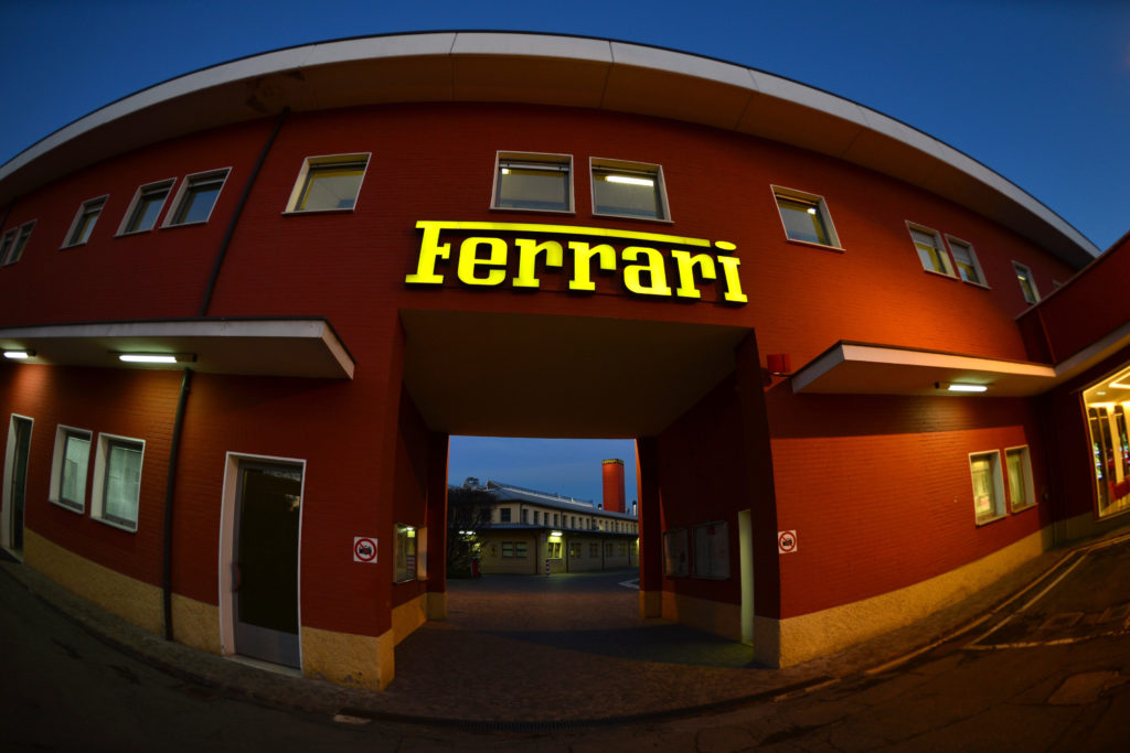 ITALY-AUTO-TRANSPORT-FERRARI-FACTORY