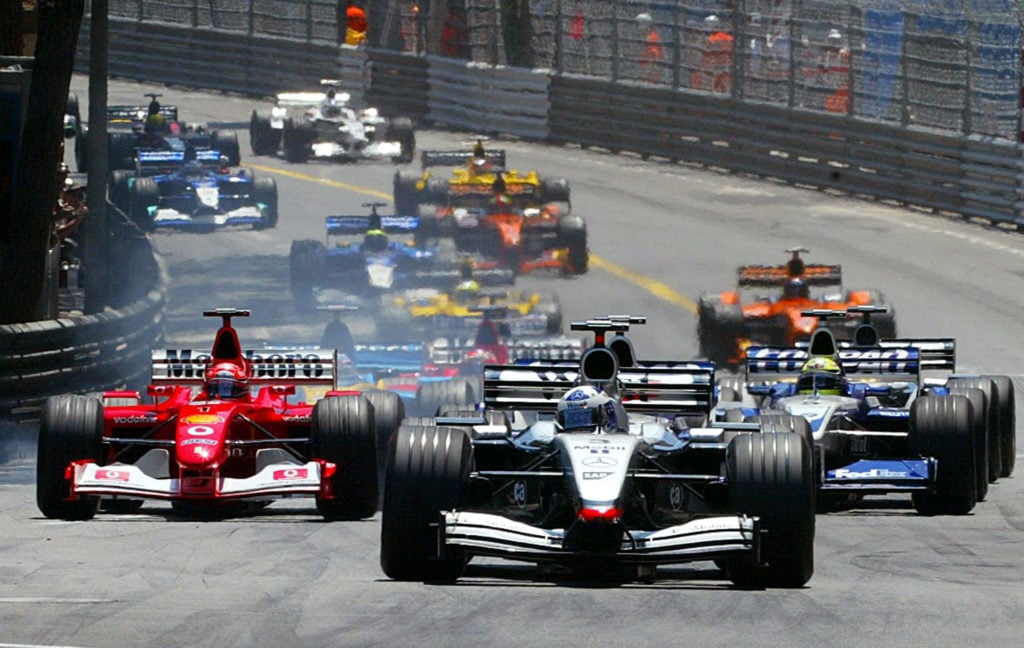 Scottish McLaren-Mercedes driver David Coulthard l