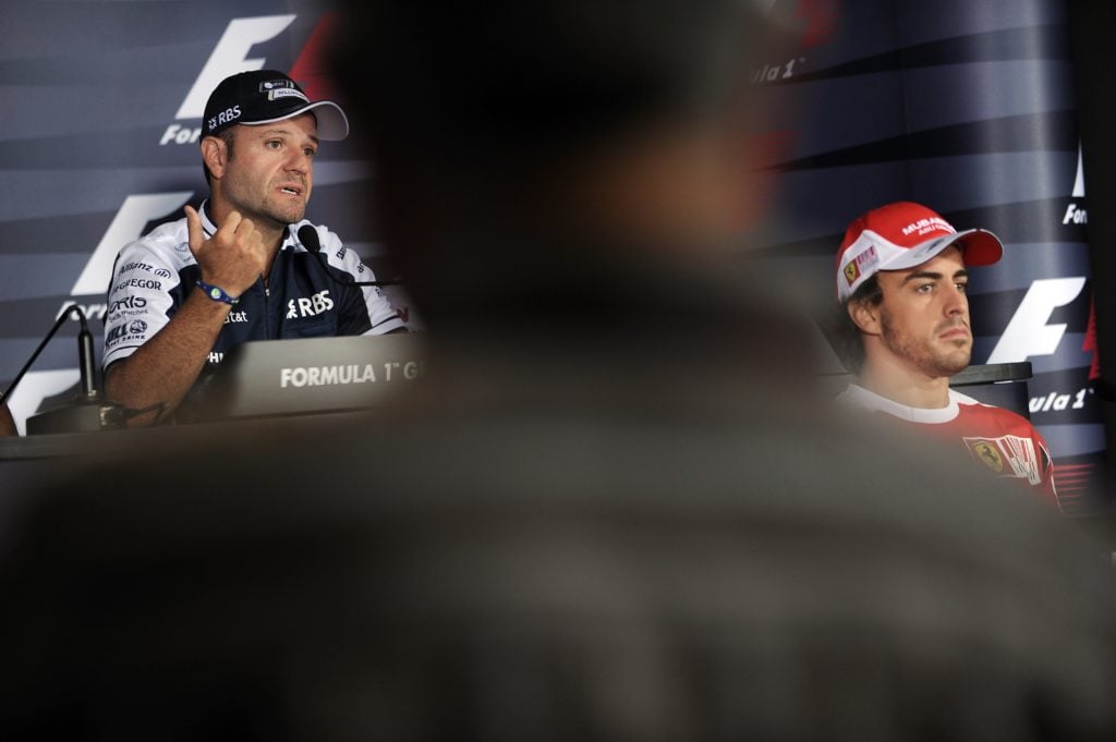 Williams' Brazilian driver Rubens Barric