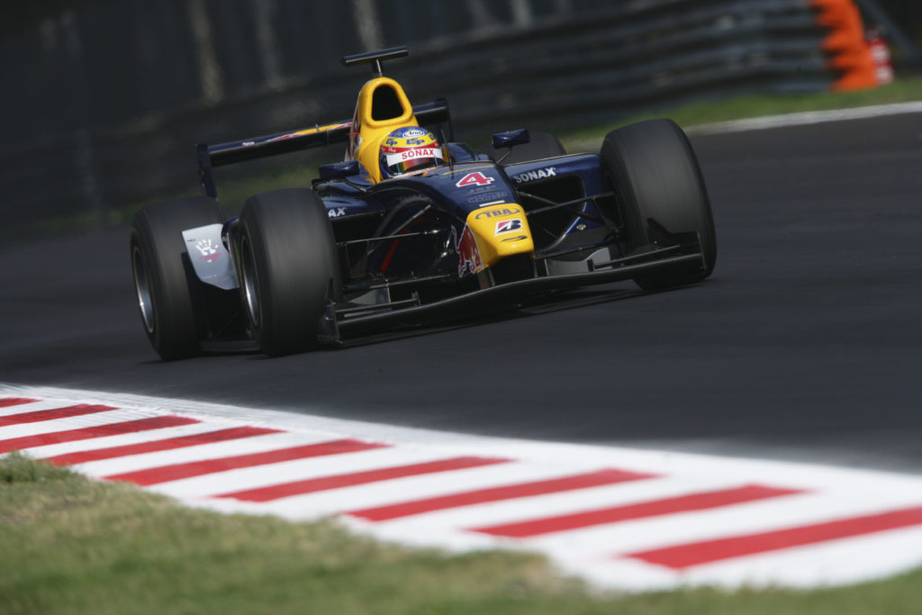 2006 GP2 Series.Round 11..Monza, Italy..8th September 2006. .Friday Qualifying..Neel Jani (SUI, Arden International). Action. .