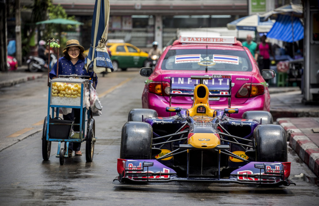 European Red Bull Launches in Thailand