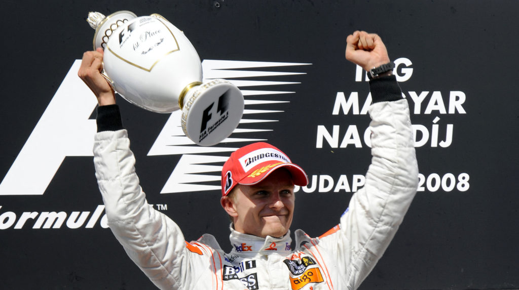 TOPSHOT-AUTO-F1-HUNGARORING-KOVALAINEN