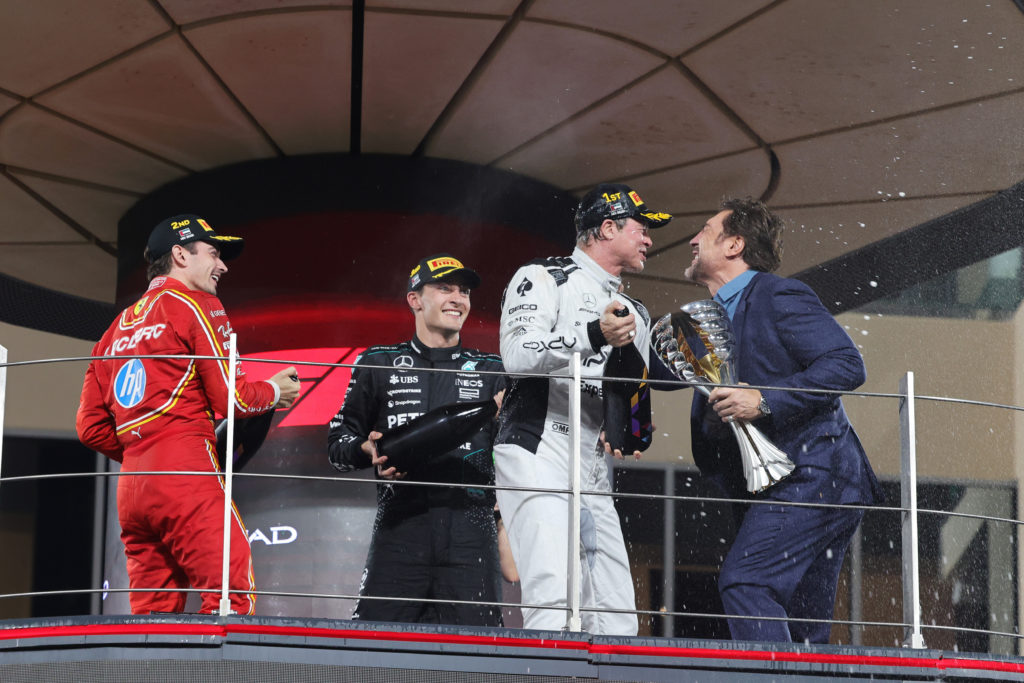 Celebrities Attend The Formula 1 Etihad Airways Abu Dhabi Grand Prix