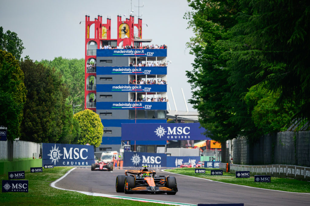 McLaren Formula 1 Team's British driver Lando Norris