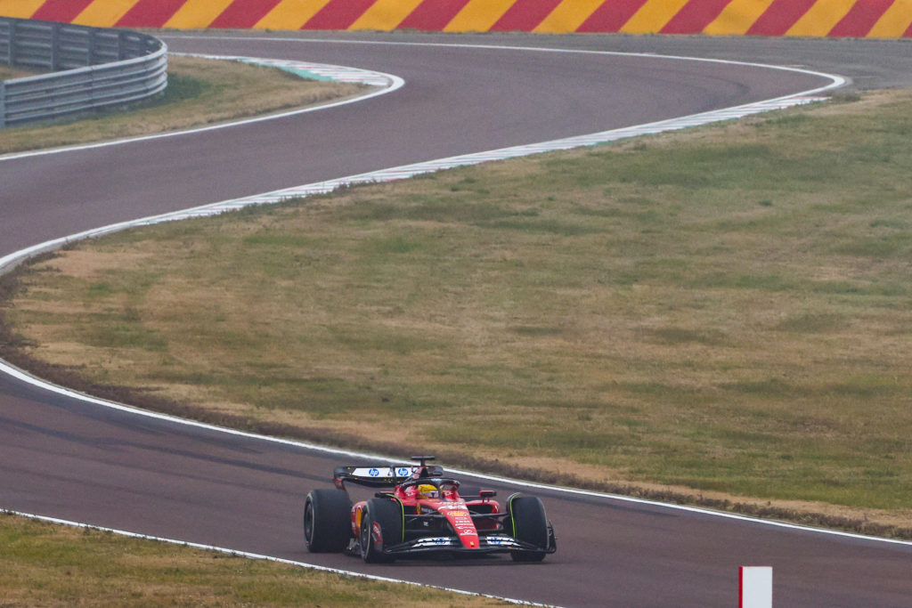 Lewis Hamilton's Ferrari Test