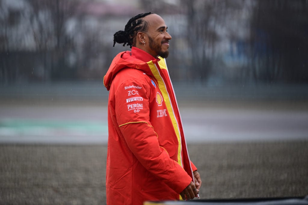 Lewis Hamilton's Ferrari Test