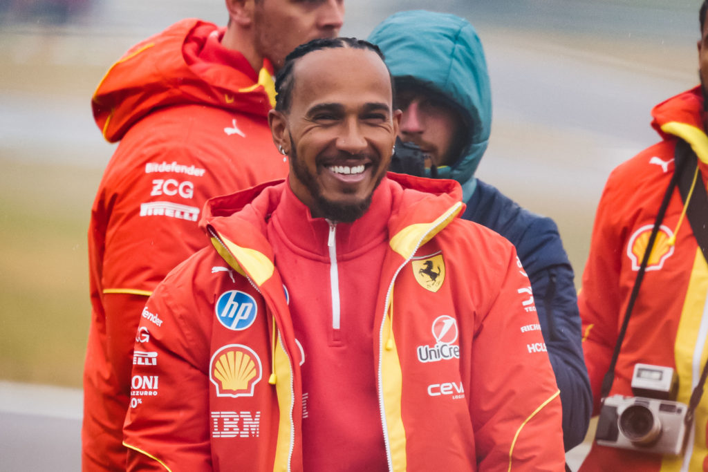 Lewis Hamilton's Ferrari Test