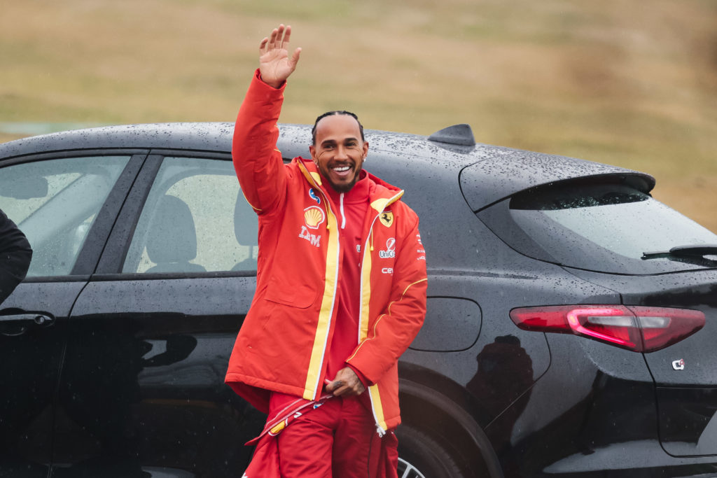 Lewis Hamilton's Ferrari Test