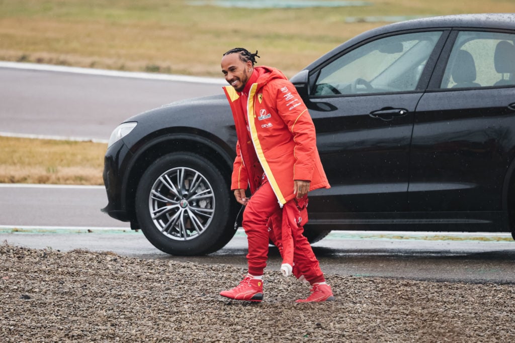 Lewis Hamilton's Ferrari Test