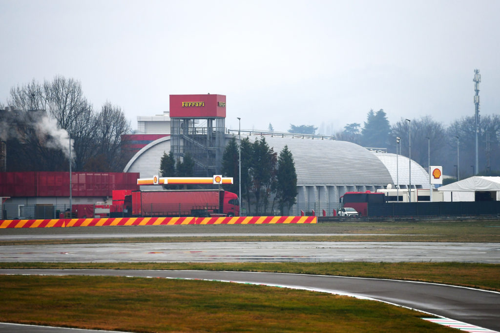 Lewis Hamilton tests for Ferrari