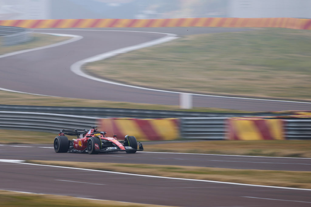 Lewis Hamilton Tests For Ferrari