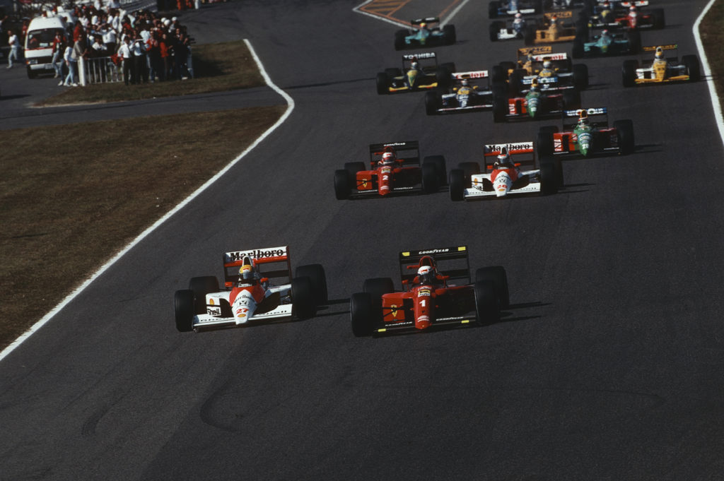 Ayrton Senna, Alain Prost, Grand Prix Of Japan