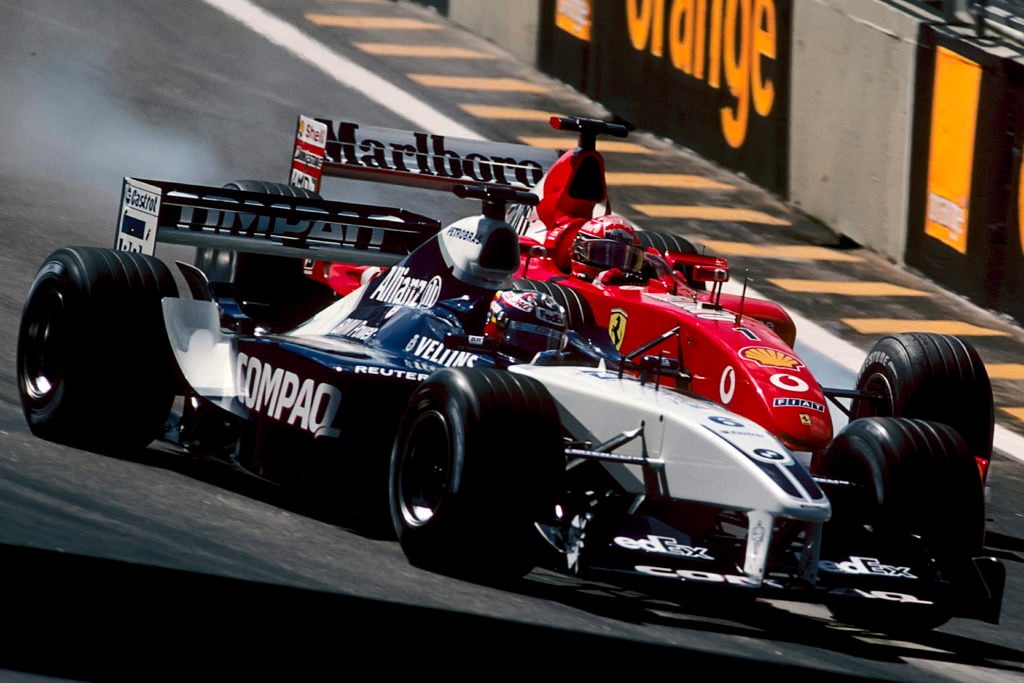 Juan Pablo Montoya, Michael Schumacher, Grand Prix Of Brazil