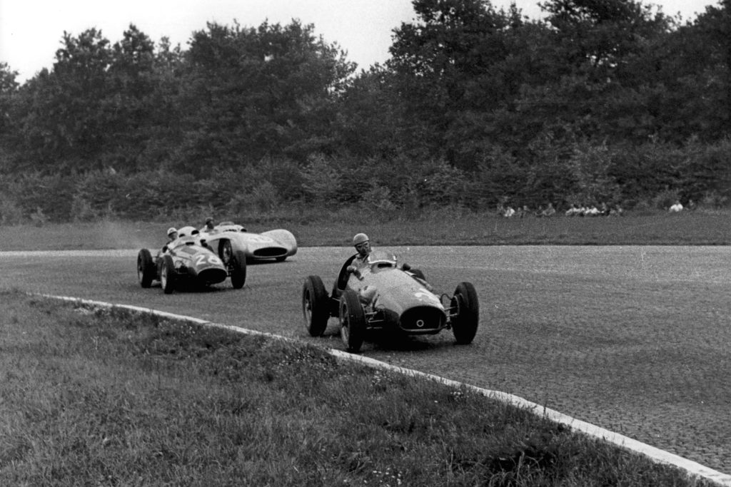 Alberto Ascari, Stirling Moss, Juan Manuel Fangio, Grand Prix Of Italy