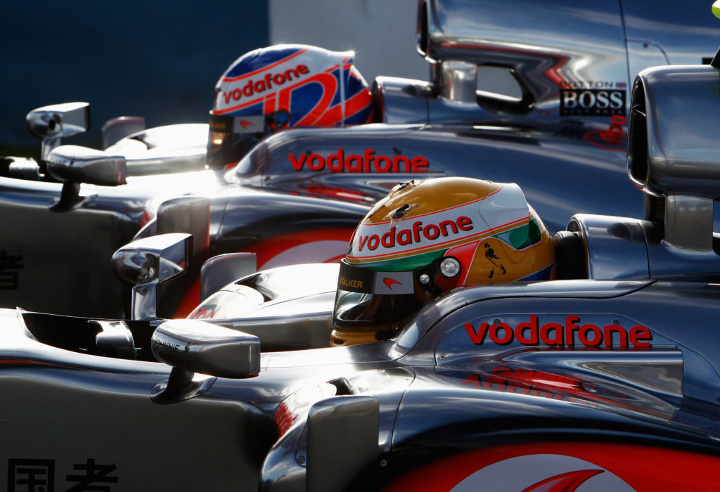 Lewis Hamilton And Jenson Button - Mercedes F1 Feature