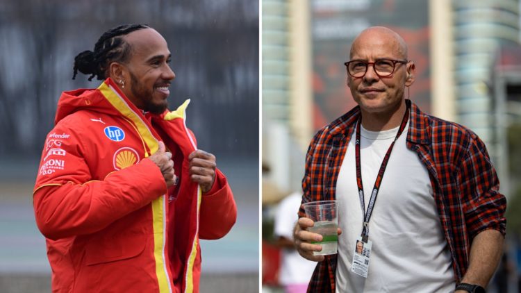 Lewis Hamilton and Jacques Villeneuve.