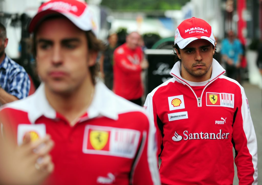 Ferrari's Spanish driver Fernando Alonso
