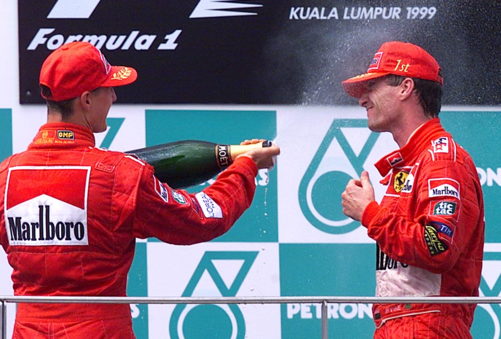 AUTO-F1-FERRARI-CHAMPAGNE