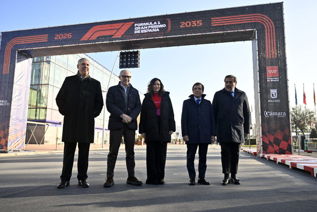 Madrid to host Spanish Formula One Grand Prix from 2026