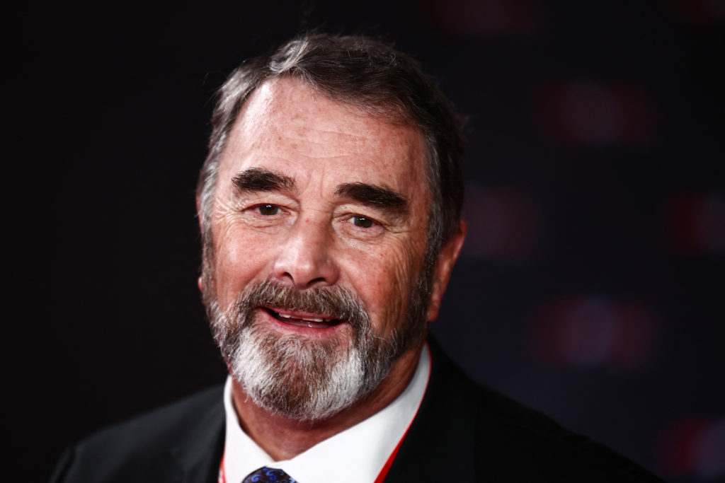 1992 F1 champion Nigel Mansell pictured at the F1 75 launch event at the O2 Arena