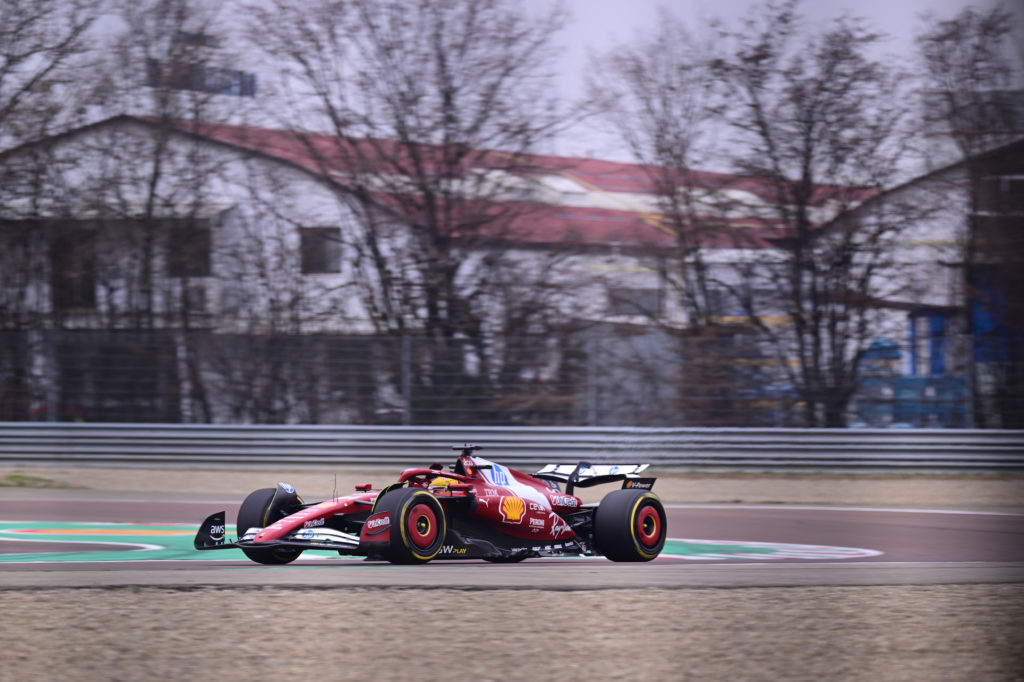 New Ferrari SF-25 Debuts at Fiorano Circuit