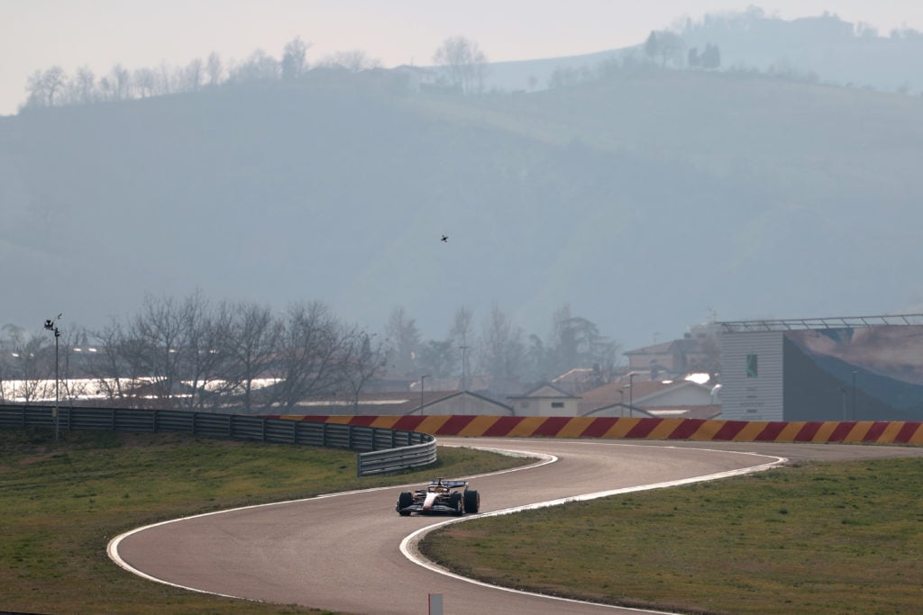 Charles Leclerc and Lewis Hamilton Test For Ferrari