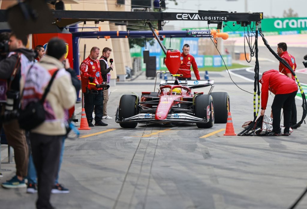 Formula 1 pre-season testing 2025