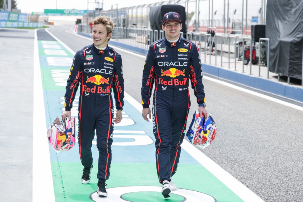 Oracle Red Bull Racing Filming Day