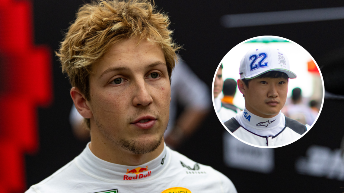 Lawson under pressure from Tsunoda?