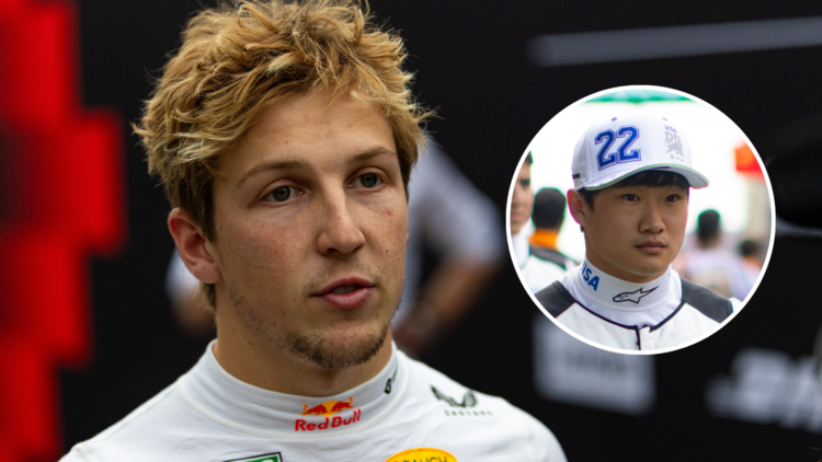 Lawson under pressure from Tsunoda?