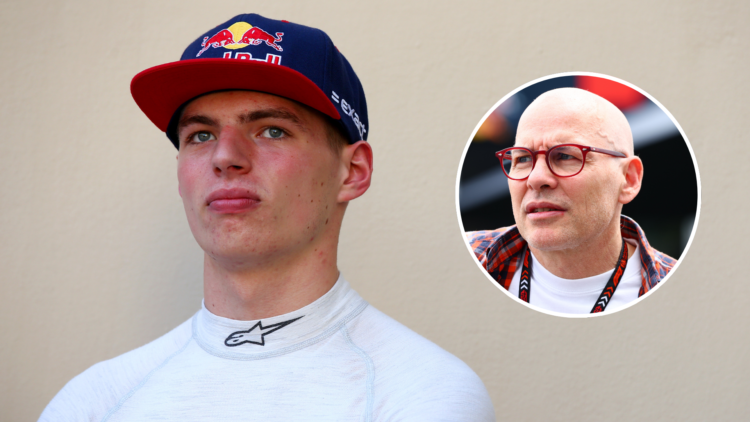 Max Verstappen and Jacques Villeneuve.