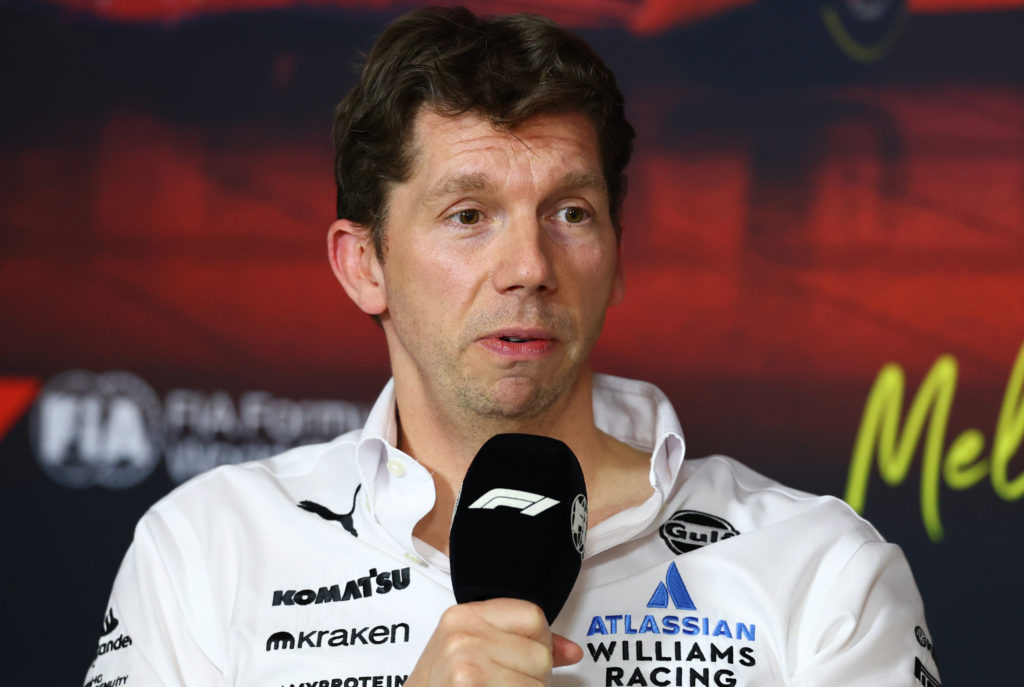 James Vowles in the press conference at the 2025 Australian Grand Prix