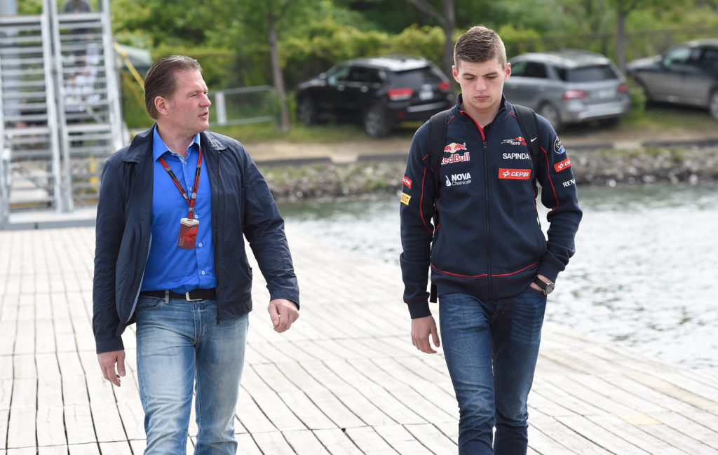 Jos und Max Verstappen, formula 1 GP, Kanada