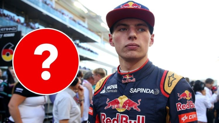 Image of Max Verstappen of Netherlands and Scuderia Toro Rosso walks on the grid before the Abu Dhabi Formula One Grand Prix at Yas Marina Circuit ...