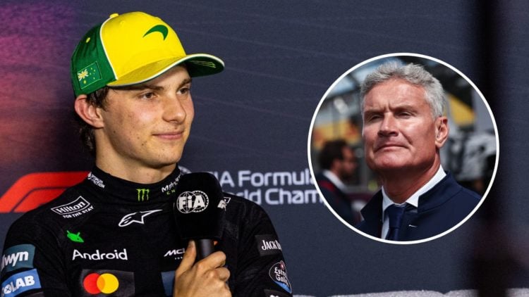Oscar Piastri (AUS) driving for McLaren Formula 1 Team during the press conference post the Formula 1 Qualifying session at the 2025 Formula 1 Loui...