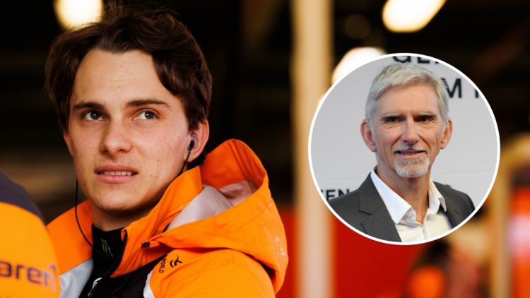 Oscar Piastri of Australia and the McLaren Formula 1 Team seen in the garage ahead of the F1 Grand Prix of Australia at the Albert Park Grand Prix ...