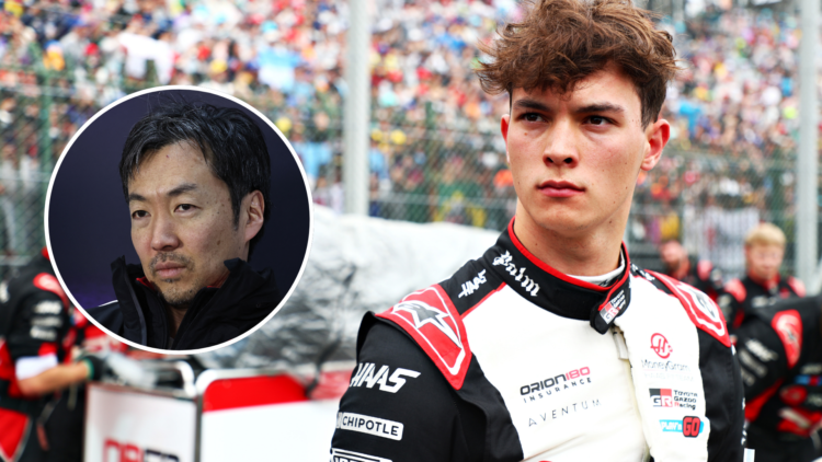 Ayao Komatsu warns Oliver Bearman about potential Haas problem.