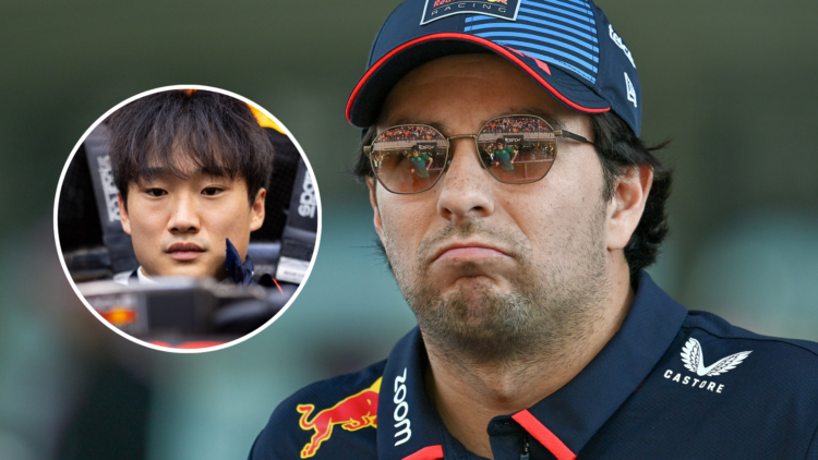 Sergio Perez thinks Yuki Tsunoda will do a good job at Red Bull.
