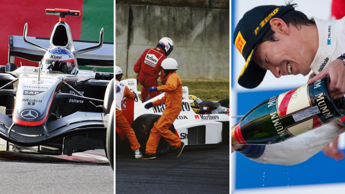 The most iconic moments from the Japanese GP.