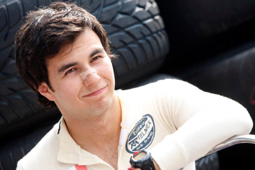 2009 GP2 Series. Round 9. Autodromo di Monza, Monza, Italy.12th September. .Saturday Race..Sergio Perez (MEX, Telmex Arden International). Portrait. .