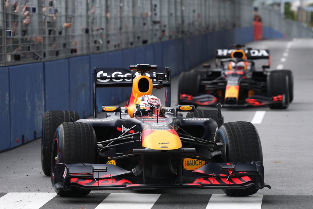 Oracle Red Bull Racing Show Run in Tokyo