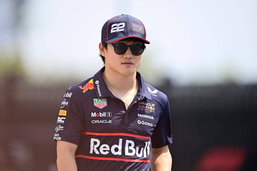 Yuki Tsunoda at the 2025 Saudi Arabian Grand Prix